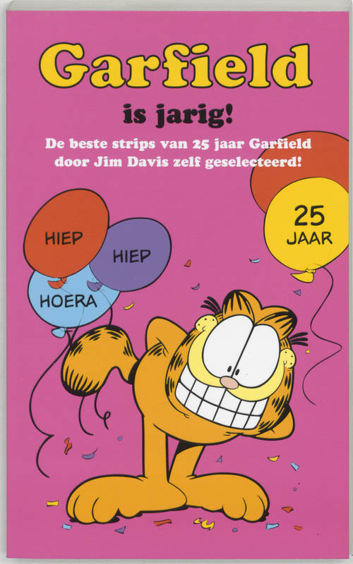 Omslag van Garfield is jarig