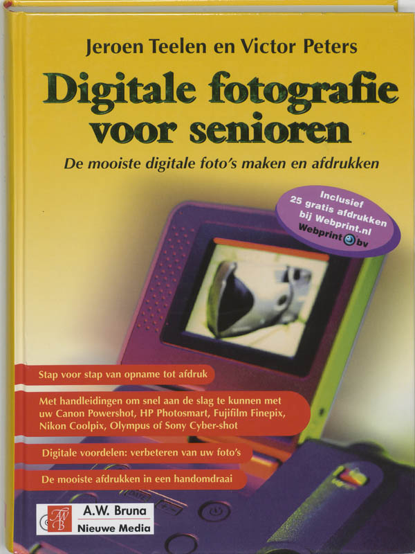 Omslag van Digitale Fotografie voor senioren