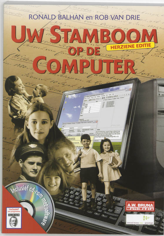 Omslag van Uw stamboom op de computer