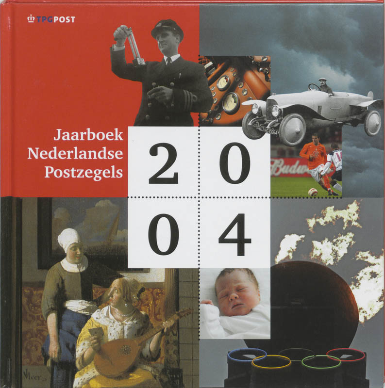 Omslag van Jaarboek Nederlandse postzegels 2004