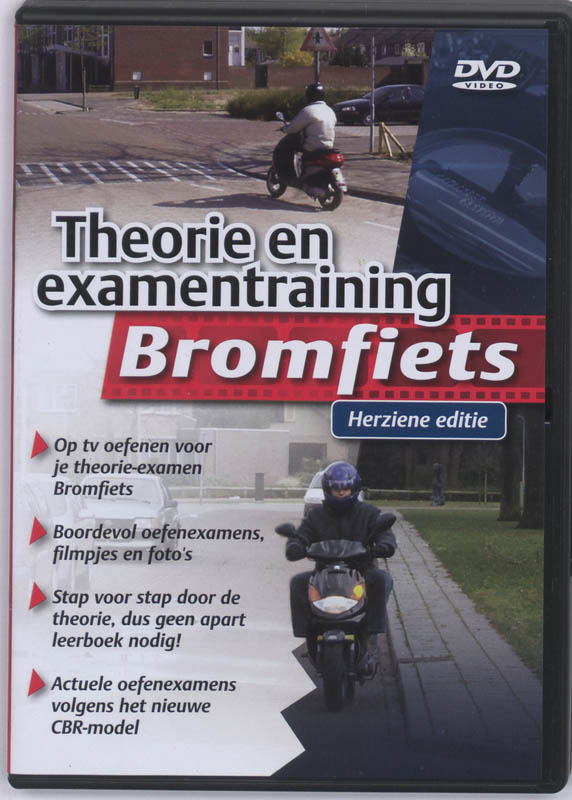 Omslag van Theorie en examentrainer bromfiets
