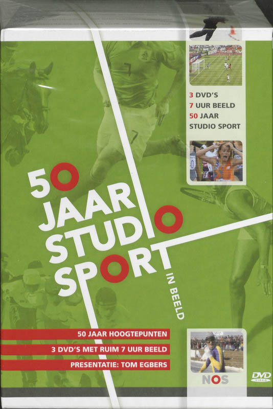 Omslag van 50 Jaar Studio Sport