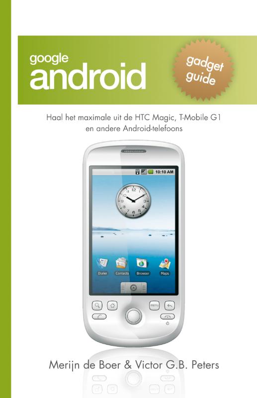 Omslag van Google Android gadget guide