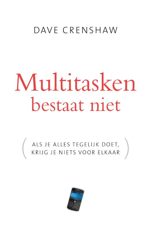 Omslag van Multitasken bestaat niet