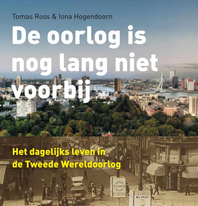 Omslag van De oorlog is nog lang niet voorbij