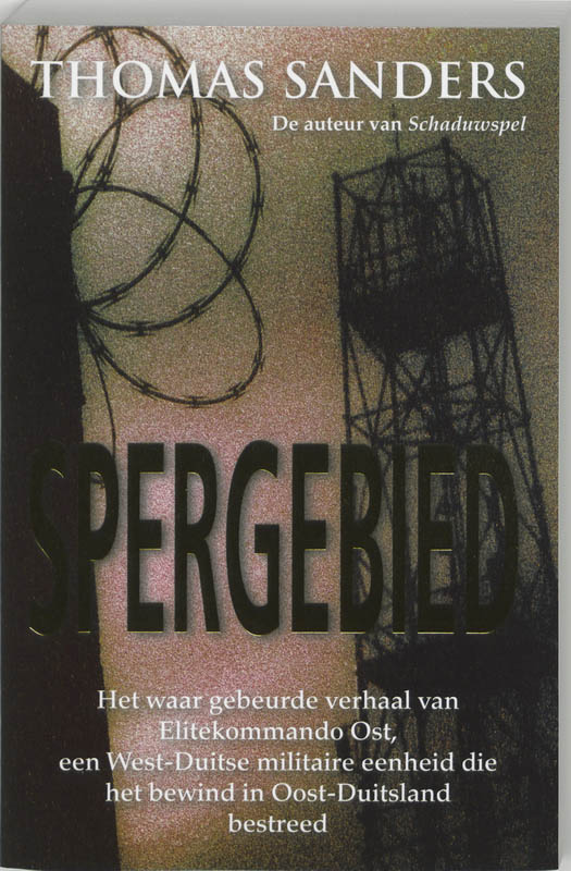 Omslag van Spergebied