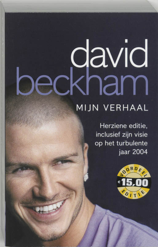 Omslag van David Beckham, mijn verhaal