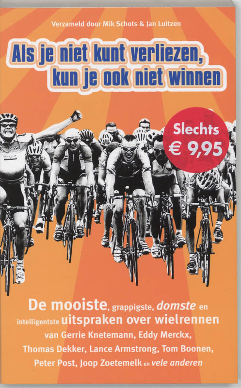 Omslag van Als je niet kunt verliezen, kun je ook niet winnen