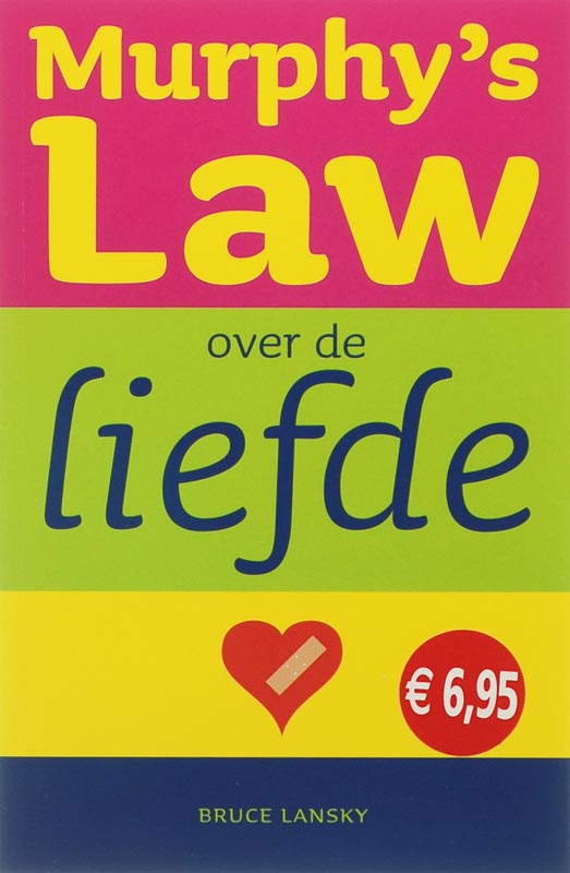 Omslag van Murphy's law over de liefde