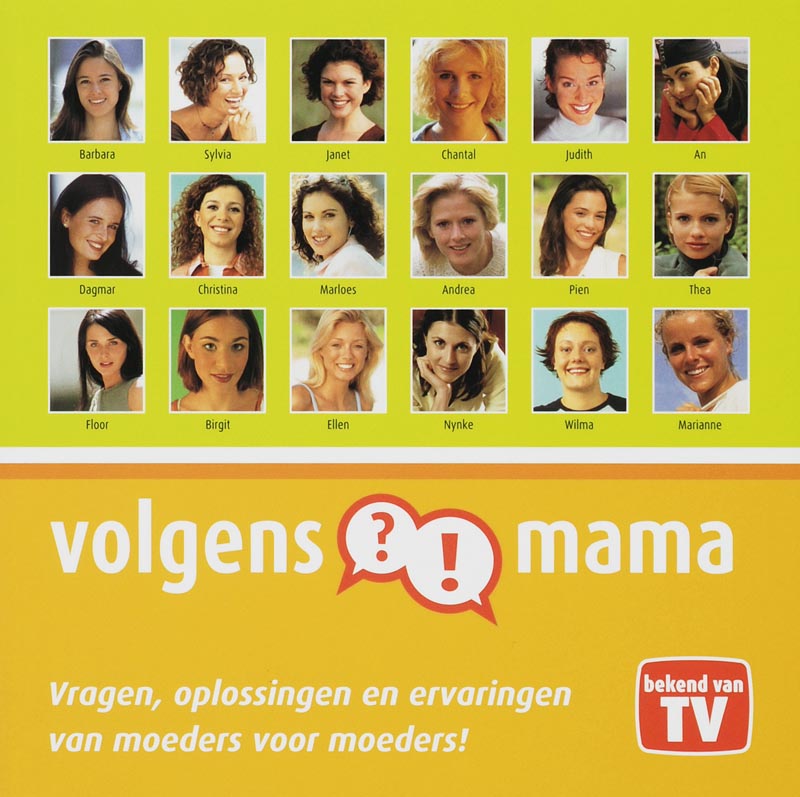 Omslag van Volgens mama