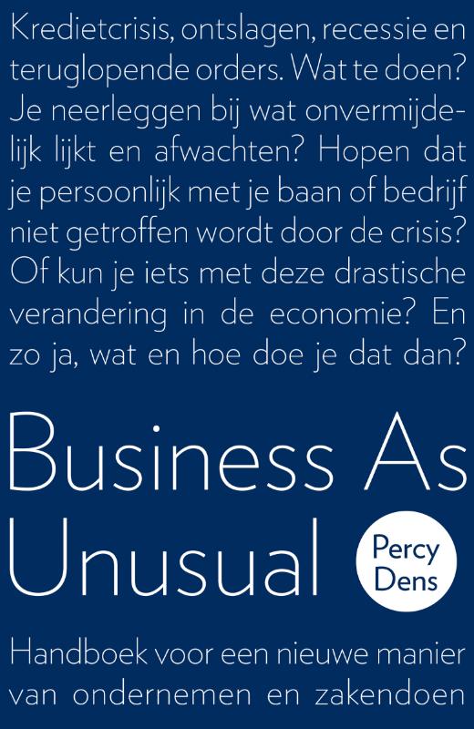Omslag van Business as unusual