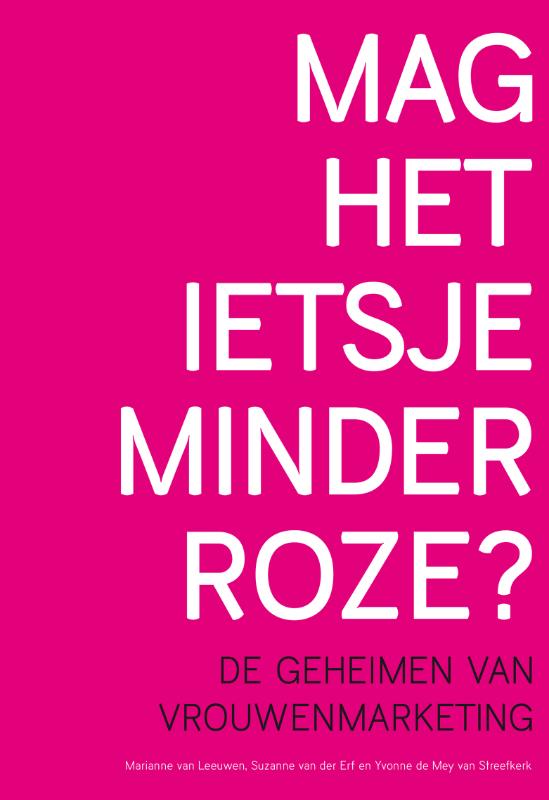 Omslag van Mag het ietsje minder roze