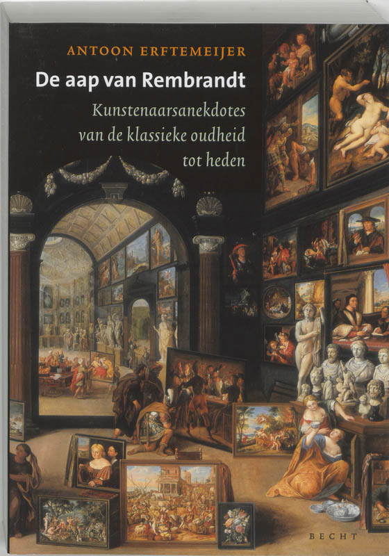 Omslag van De aap van Rembrandt