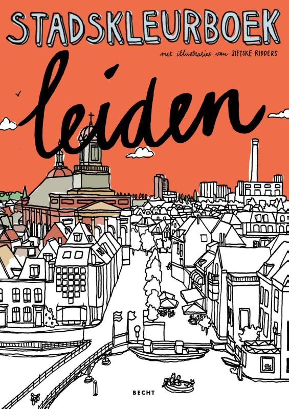 Omslag van Stadskleurboek Leiden
