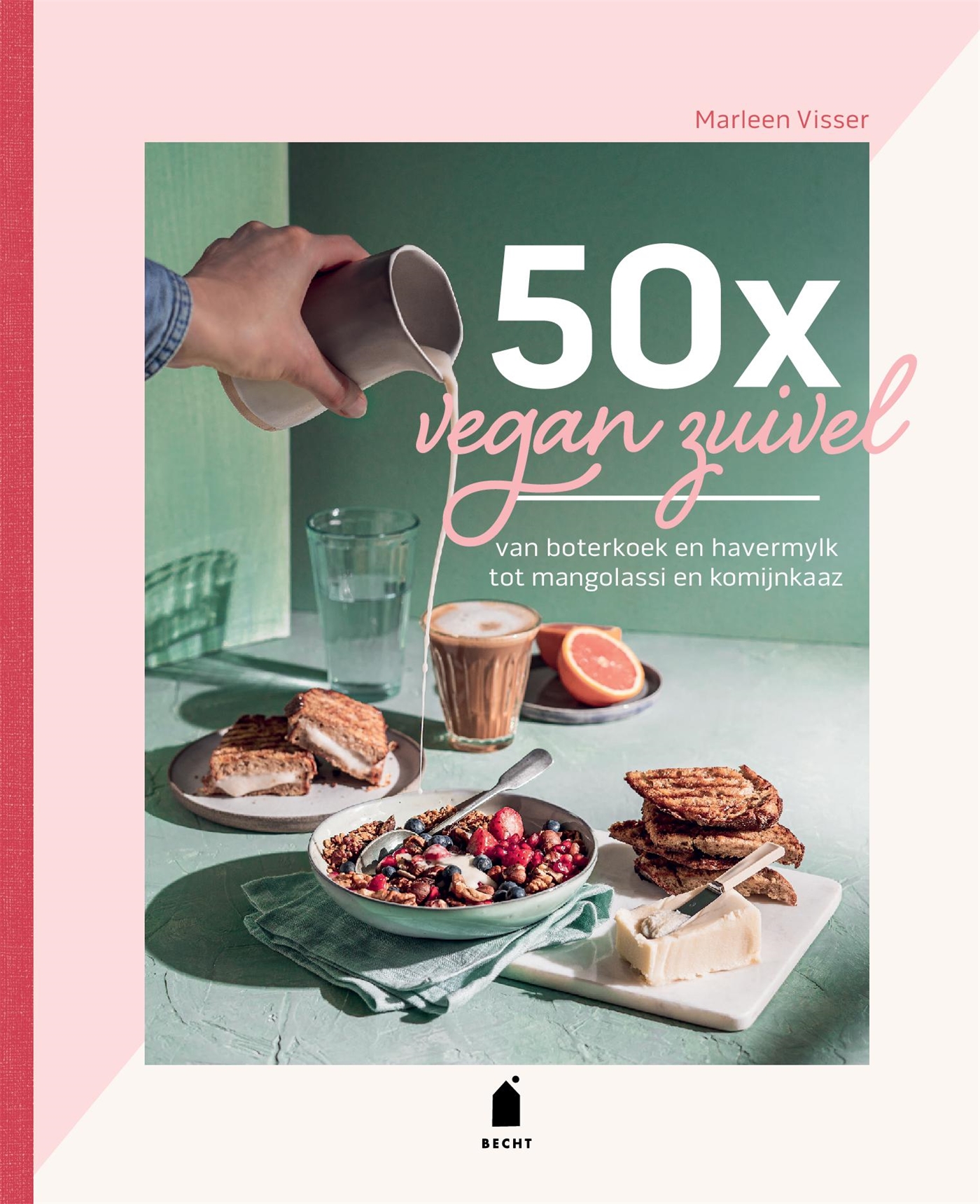 Omslag van 50 x vegan zuivel