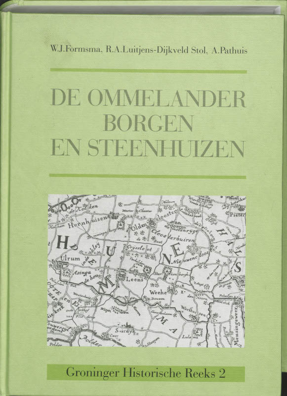 Omslag van De Ommelander Borgen en Steenhuizen
