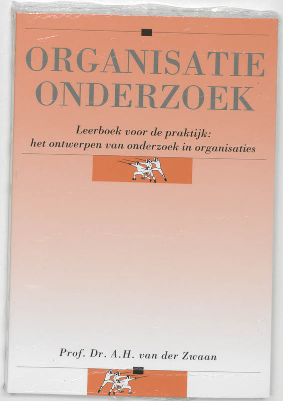 Omslag van Organisatie-onderzoek