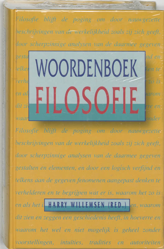 Omslag van Woordenboek filosofie