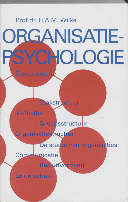 Omslag van Organisatiepsychologie