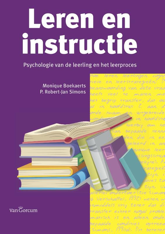 Omslag van Leren en instructie