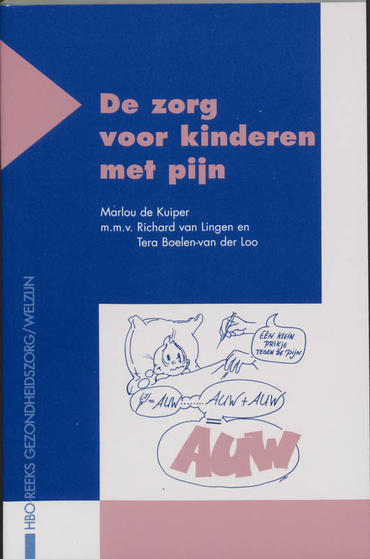 Omslag van De zorg voor kinderen met pijn