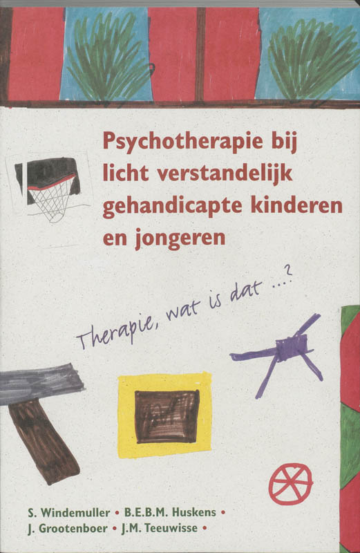 Omslag van Psychotherapie bij licht verstandelijk gehandicapte kinderen en jongeren