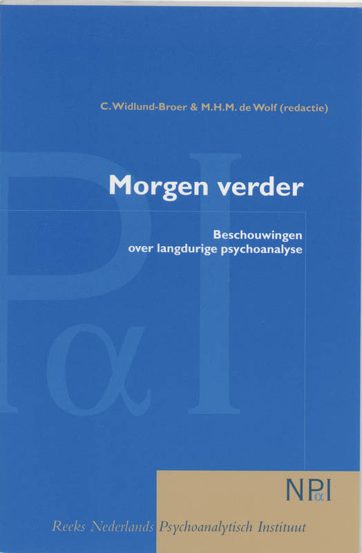 Omslag van Morgen verder