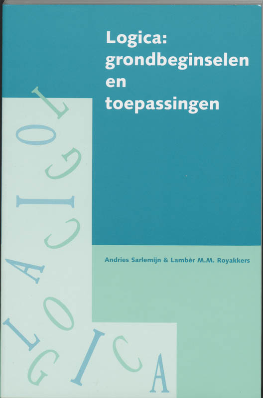 Omslag van Logica: grondbeginselen en toepassingen