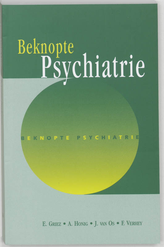 Omslag van Beknopte psychiatrie