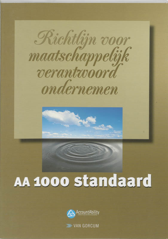 Omslag van AA1000 STANDAARD