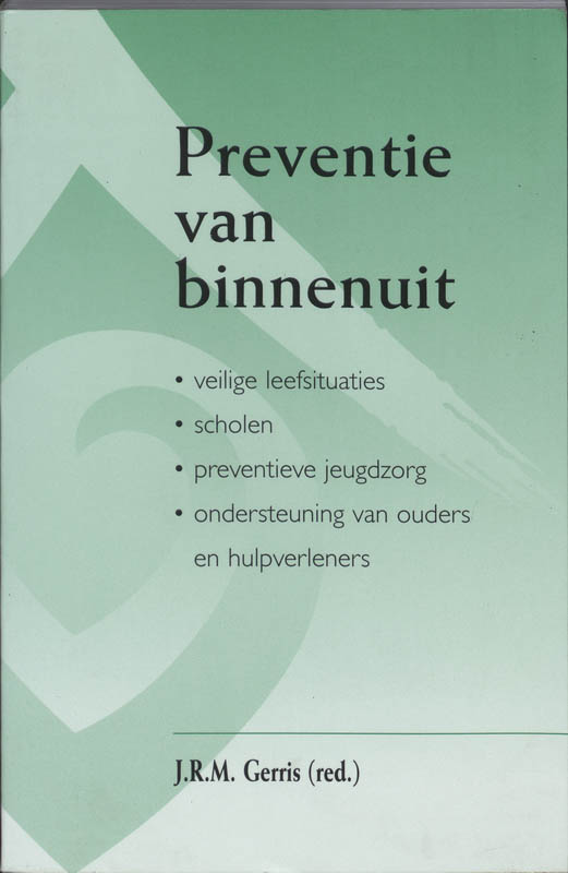 Omslag van Preventie van binnenuit