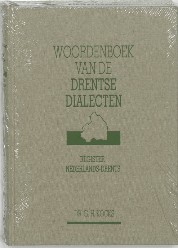 Omslag van Register Nederlands-Drents