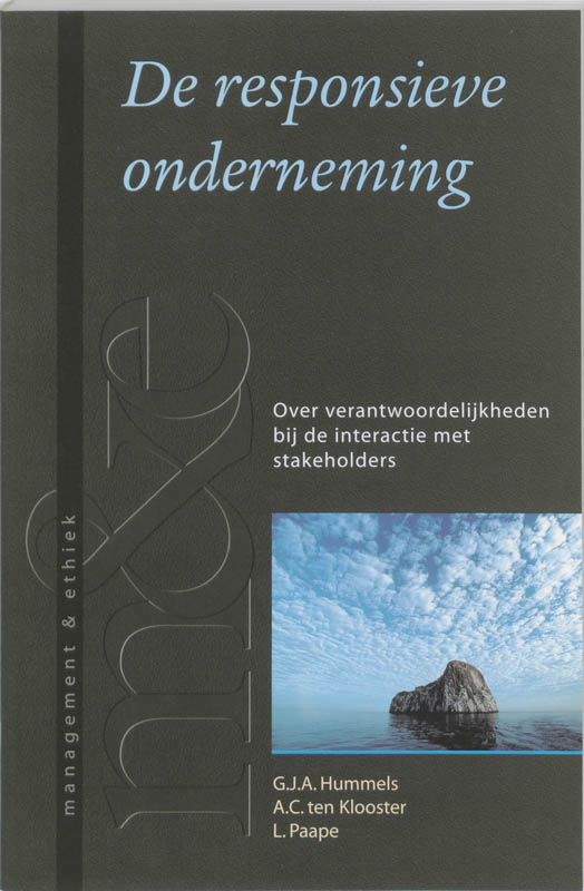 Omslag van De responsieve onderneming