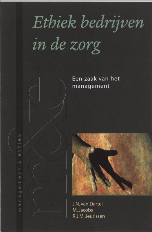 Omslag van Ethiek bedrijven in zorg