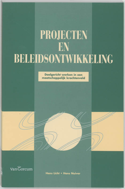 Omslag van Projecten en beleidsontwikkeling