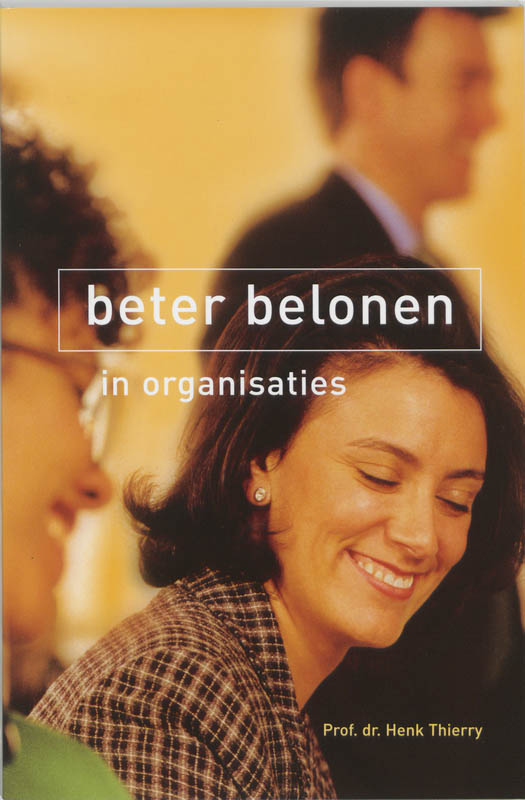 Omslag van Beter belonen in organisaties
