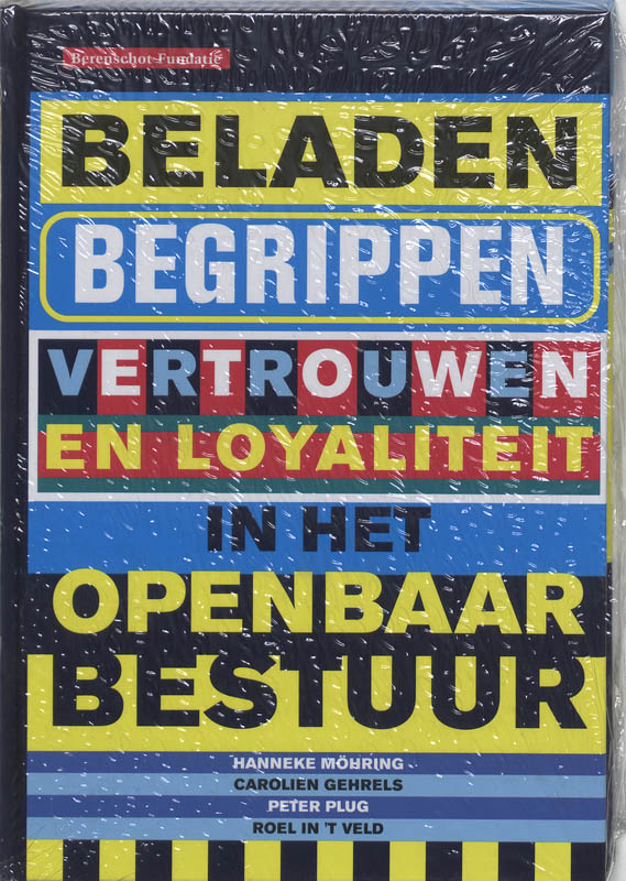 Omslag van Beladen begrippen