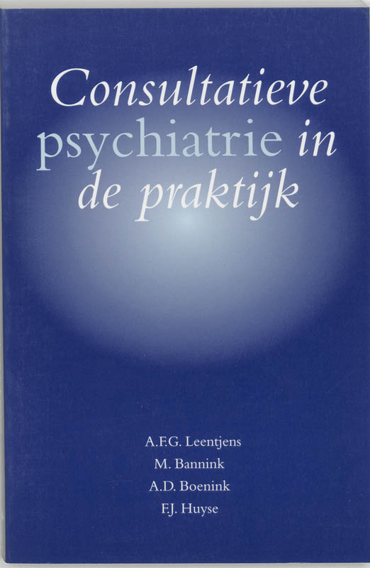 Omslag van Consultatieve psychiatrie in de praktijk