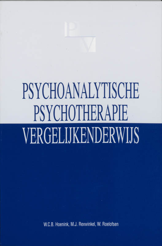 Omslag van Psychoanalytische psychotherapie vergelijkenderwijs