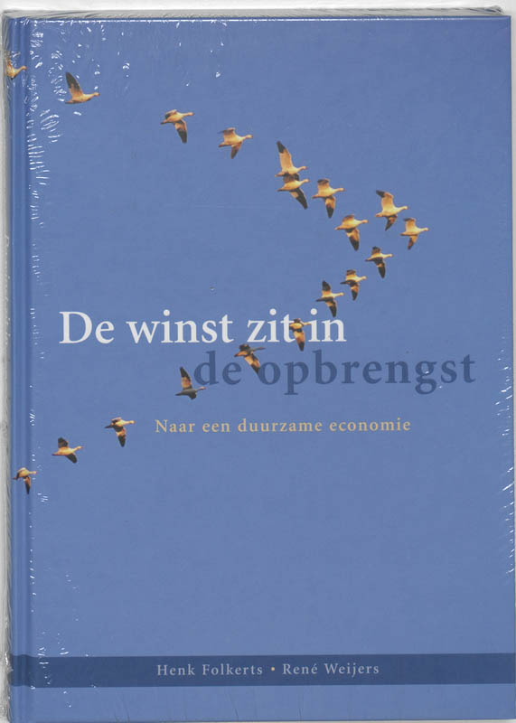 Omslag van De winst zit in de opbrengst