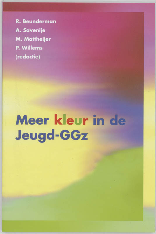 Omslag van Meer kleur in de Jeugd-GGz
