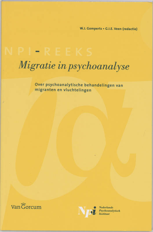 Omslag van Migratie en psychoanalyse