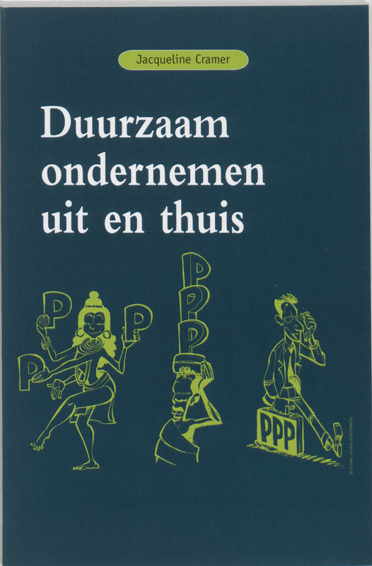 Omslag van Duurzaam ondernemen uit en thuis