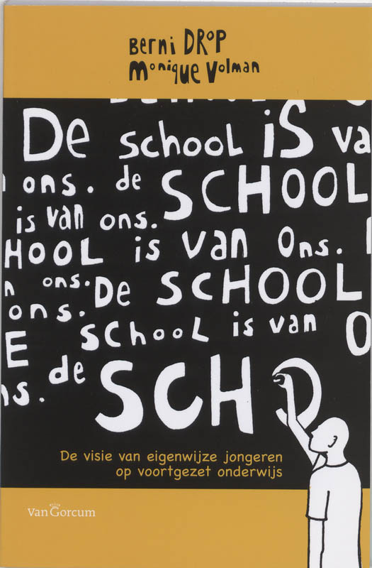Omslag van De school is van ons