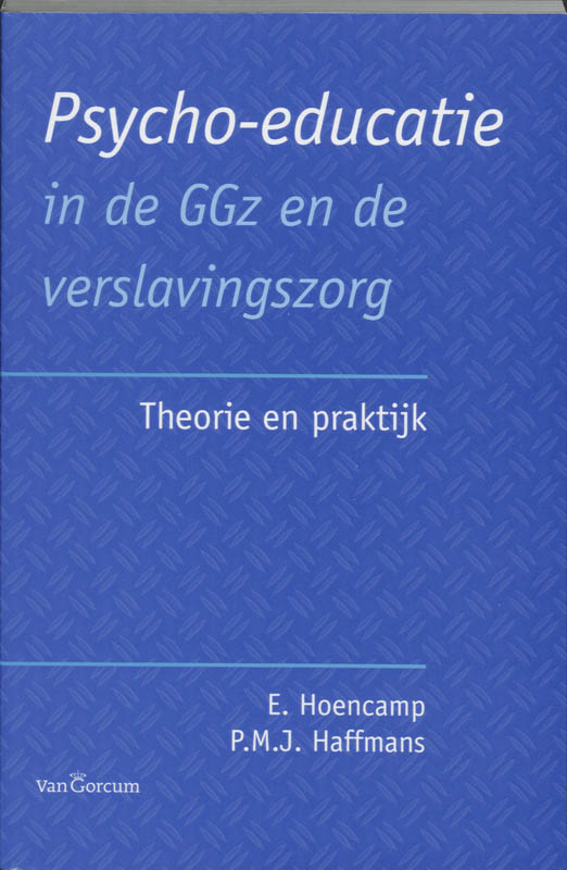 Omslag van Psycho-educatie in de GGz en de verslavingszorg