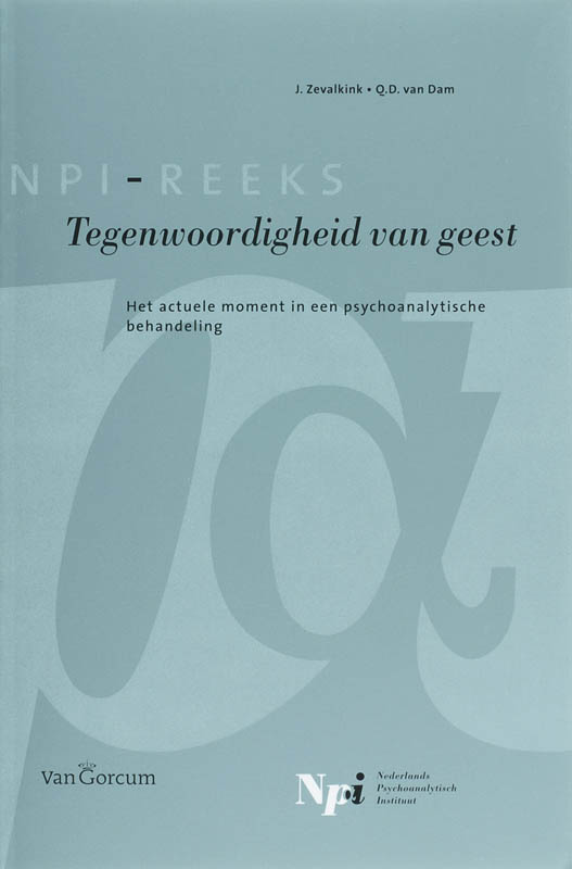Omslag van Tegenwoordigheid van geest