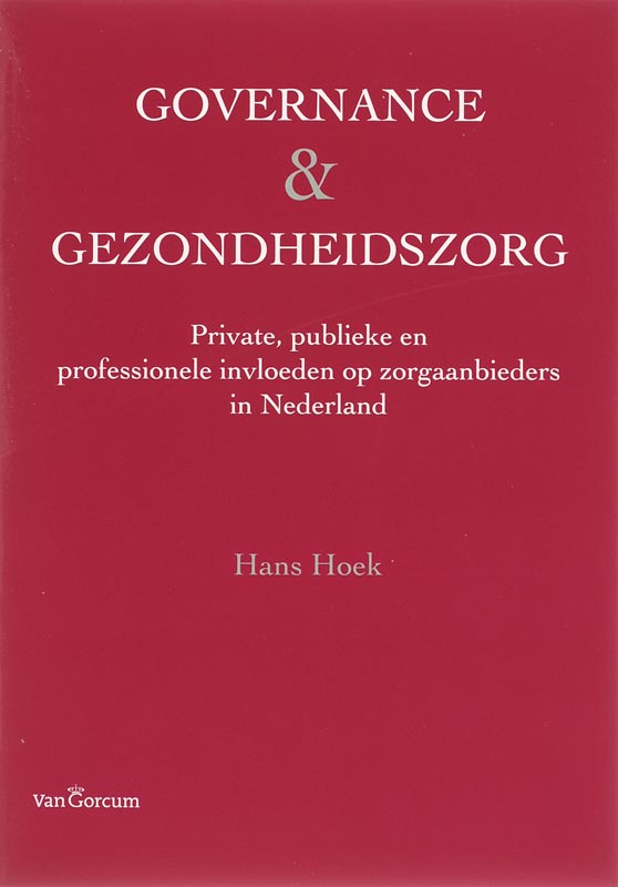 Omslag van Governance & gezondheidszorg