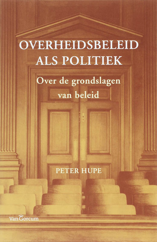 Omslag van Overheidsbeleid als politiek