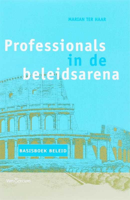 Omslag van Professionals in de beleidsarena