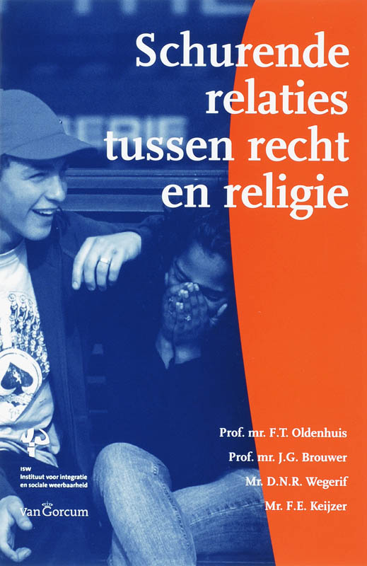 Omslag van Schurende relaties tussen recht en religie